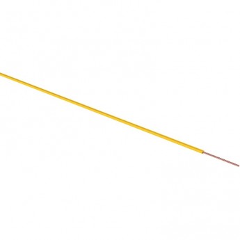 Провод ПГВА REXANT 1х1.00 мм² желтый 100 м