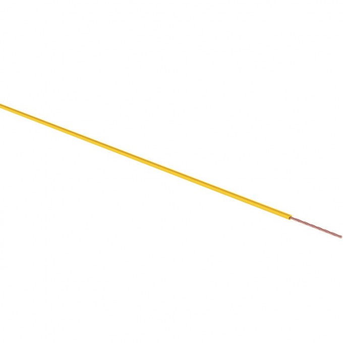 Провод ПГВА REXANT 1х1.00 мм² желтый 100 м 01-6522