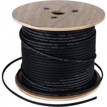 Саморегулирующийся греющий кабель REXANT, экранированный, взрывозащищенный, 30КНС 2ЛТГ-ЭЛ-65/85, Ex, UV (30 Вт/1 м), 200 м