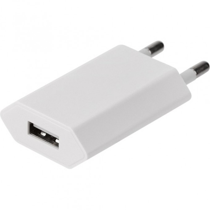 Сетевое зарядное устройство для iPhone/iPad REXANT USB 5V 1 A белое 16-0273
