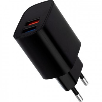 Сетевое зарядное устройство REXANT 2 x USB 5V 2.4 A черное