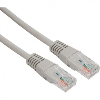 Шнур коммутационный REXANT, патч-корд U/UTP RJ45-RJ45, CAT 5e, LSZH серый, 3м