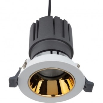 Светильник встраиваемый поворотный REXANT HORECA DARK LIGHT с антиослепляющим эффектом 12 Вт 4000 К LED GOLD
