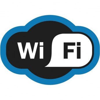 Табличка ПВХ REXANT ЗОНА Wi-Fi 200х150 мм