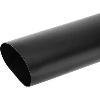 Термоусаживаемая трубка REXANT 115.0/19.0 мм клеевая черная 1 м