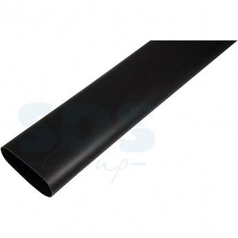 Термоусаживаемая трубка REXANT 19.0/3.2 мм клеевая черная, 4 шт.