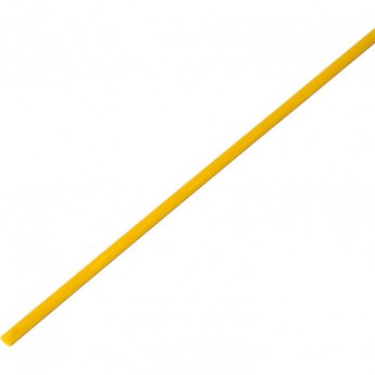 Термоусаживаемая трубка REXANT 3.0/1.5 мм желтая, 50 шт.