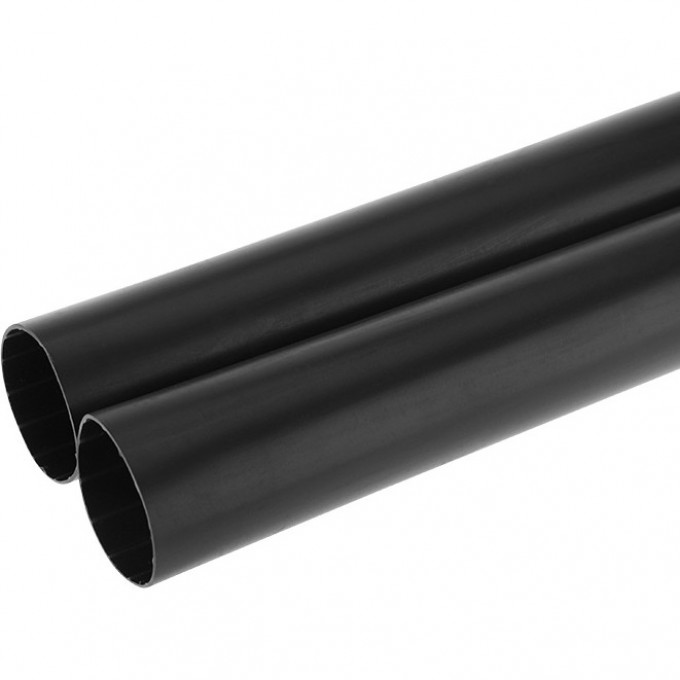 Термоусаживаемая трубка REXANT 33.0/5.5 мм клеевая черная, 2 шт. 23-0033