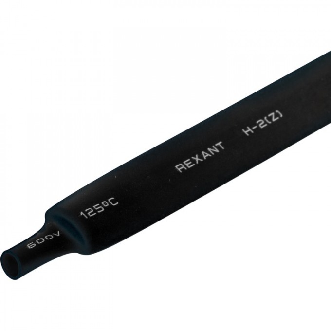 Термоусаживаемая трубка REXANT 9.0/4.5 мм черная, 50 шт. 20-9006