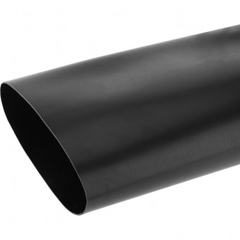 Термоусаживаемая трубка REXANT клеевая 130.0/22.0 мм черная 1 м