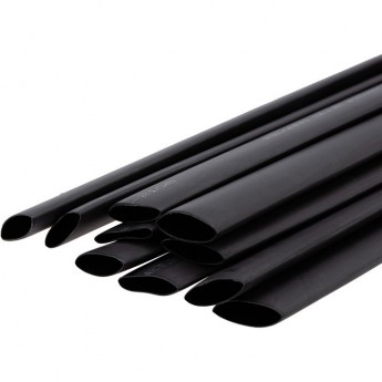 Трубка термоусаживаемая REXANT СТТК (2:1) двустенная клеевая 15,9/7,95мм, черная, упаковка 10 шт. по 1м