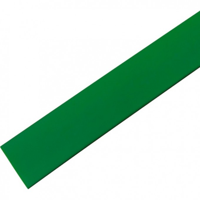 Трубка термоусаживаемая REXANT ТУТ нг 19,0/9,5мм, зеленая, упаковка 10 шт. по 1м 21-9003