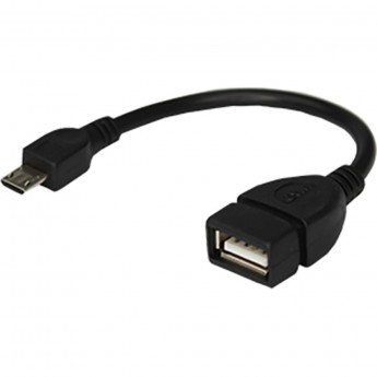 USB кабель REXANT OTG micro USB на USB шнур 0.15 м