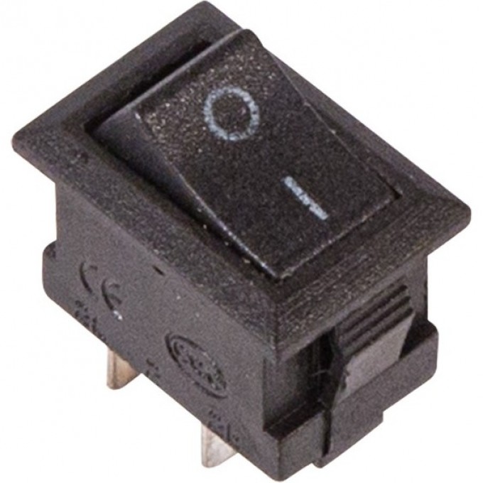 Выключатель клавишный REXANT RWB-101 MICRO 250V 3А (2с) ON-OFF черный 36-2010