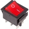Выключатель клавишный REXANT RWB-506 красный с подсветкой