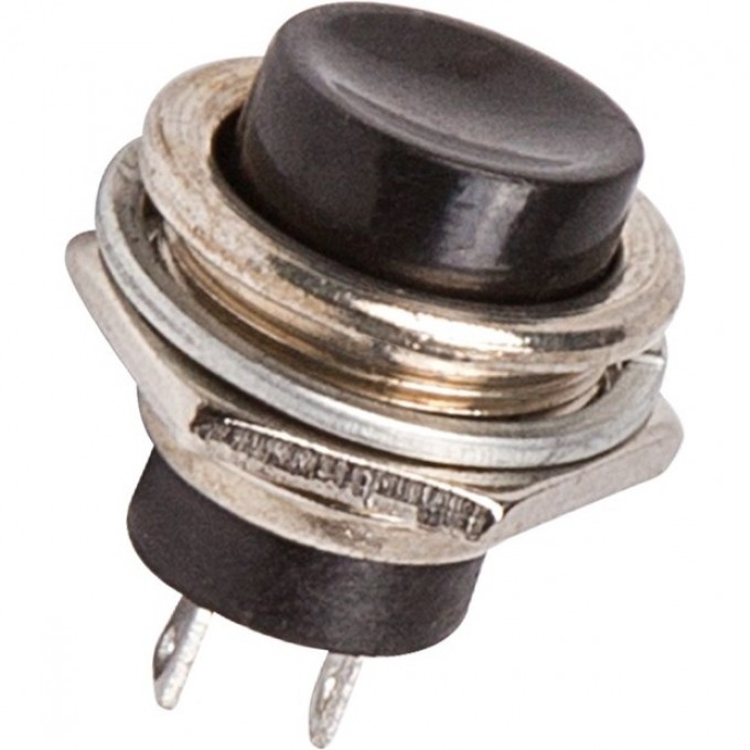 Выключатель-кнопка REXANT RWD-306 металл черная 36-3350