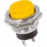 Выключатель-кнопка REXANT RWD-306 металл желтая