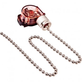 Выключатель REXANT для настенного светильника с цепочкой 270 мм «Silver»